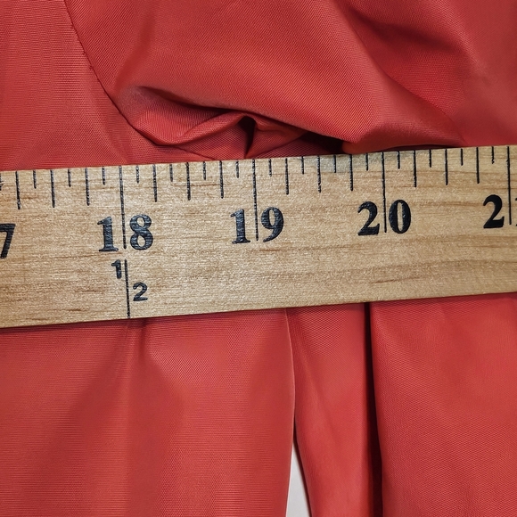 Michael Kors Coral Windbreaker Jacket Full Zip Gold Accents Wmns Extra Small - Picture 14 of 15